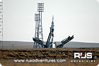 Baikonur Launch Soyuz: Farms of service are put away