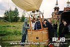 Russian Hot Air Balloon: Ride: preparation for lift-off