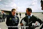 MiG-23 Flight: test pilot and co-pilot after flight
