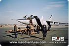 Flight MiG-25: preparation for returning to parking