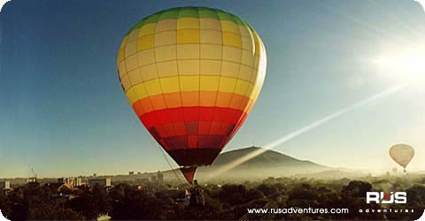 Hot Air Balloon: Russian Ride on Sunrise
